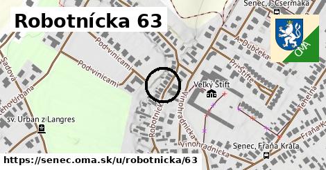 Robotnícka 63, Senec