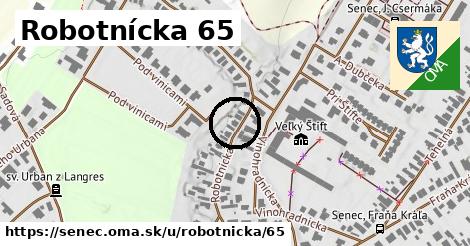 Robotnícka 65, Senec