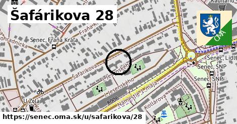 Šafárikova 28, Senec