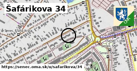 Šafárikova 34, Senec