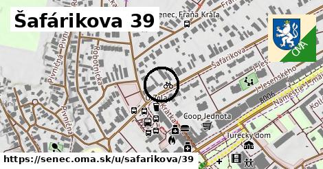 Šafárikova 39, Senec