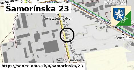 Šamorínska 23, Senec