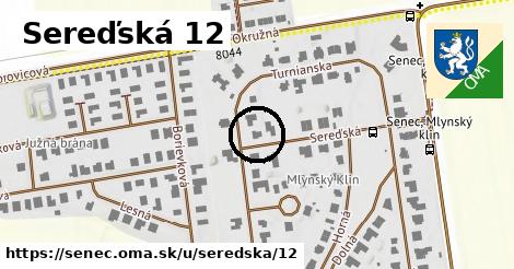 Sereďská 12, Senec