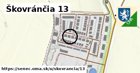 Škovránčia 13, Senec
