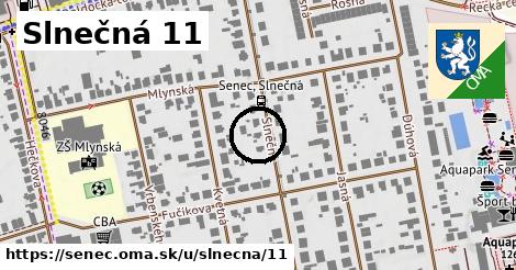 Slnečná 11, Senec