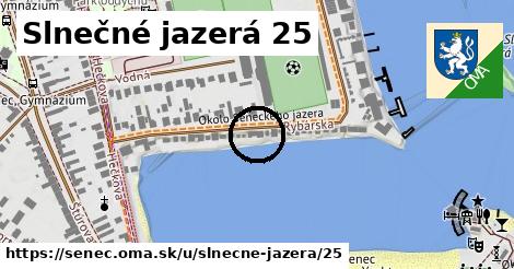 Slnečné jazerá 25, Senec