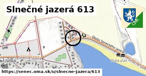 Slnečné jazerá 613, Senec