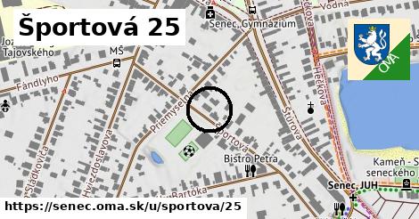 Športová 25, Senec