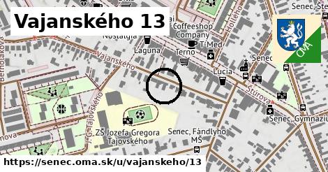 Vajanského 13, Senec