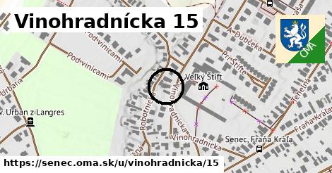 Vinohradnícka 15, Senec