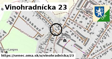 Vinohradnícka 23, Senec