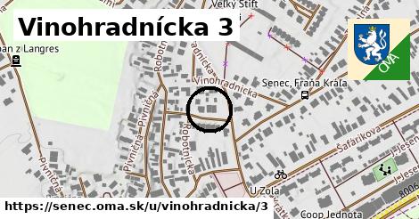 Vinohradnícka 3, Senec