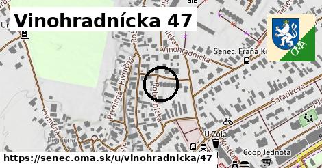 Vinohradnícka 47, Senec