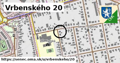 Vrbenského 20, Senec