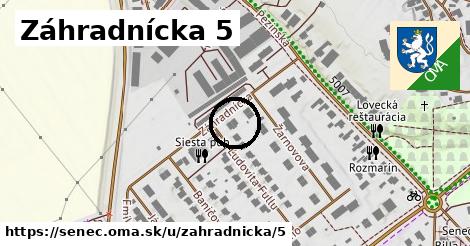 Záhradnícka 5, Senec