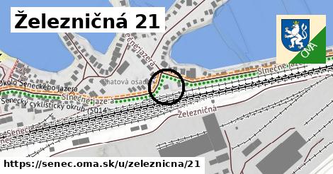 Železničná 21, Senec