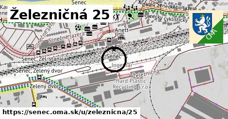 Železničná 25, Senec