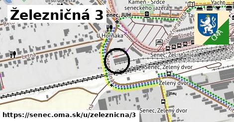 Železničná 3, Senec