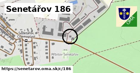 Senetářov <span class="supisne">186</span>