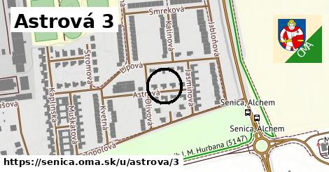 Astrová 3, Senica