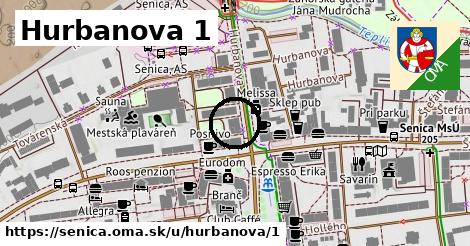 Hurbanova 1, Senica