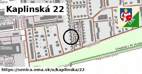 Kaplinská 22, Senica