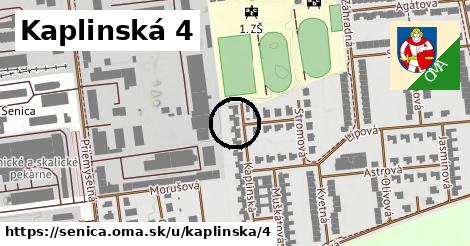 Kaplinská 4, Senica