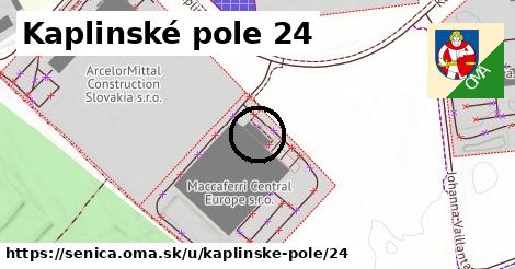 Kaplinské pole 24, Senica