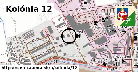 Kolónia 12, Senica