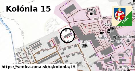 Kolónia 15, Senica