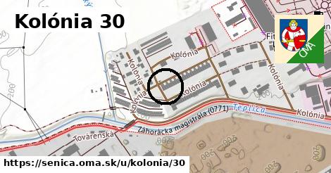 Kolónia 30, Senica