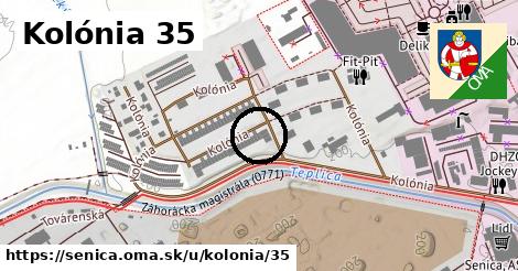 Kolónia 35, Senica