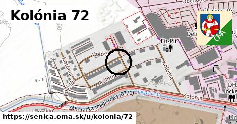 Kolónia 72, Senica