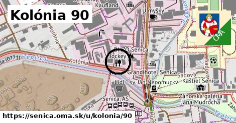 Kolónia 90, Senica