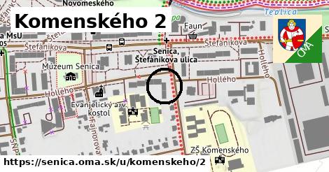 Komenského 2, Senica