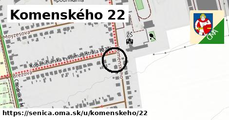 Komenského 22, Senica