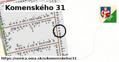 Komenského 31, Senica