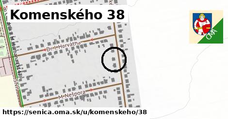 Komenského 38, Senica