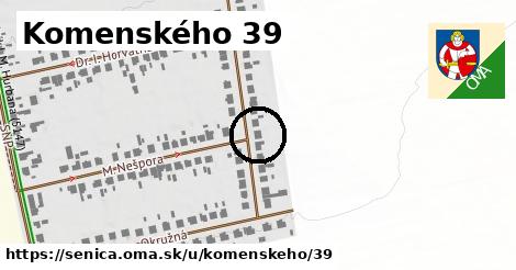 Komenského 39, Senica