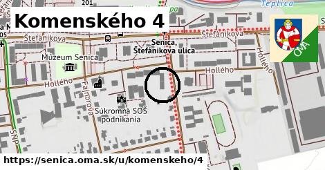 Komenského 4, Senica