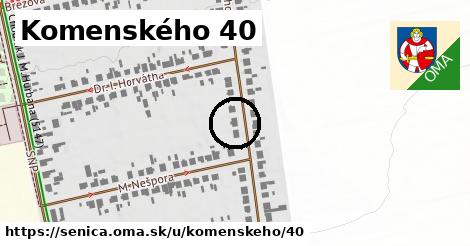 Komenského 40, Senica