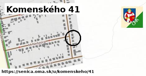 Komenského 41, Senica