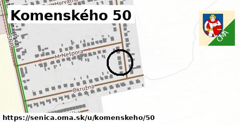 Komenského 50, Senica