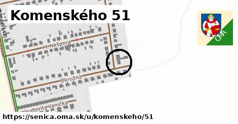 Komenského 51, Senica