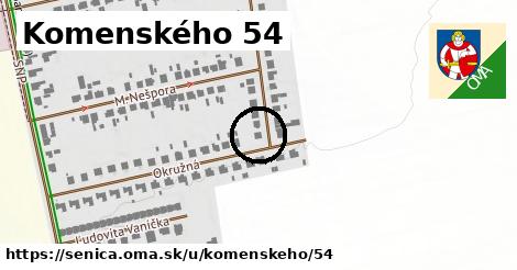 Komenského 54, Senica