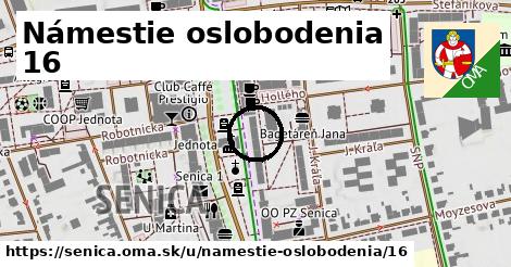 Námestie oslobodenia 16, Senica