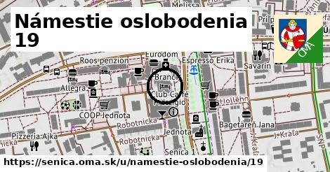 Námestie oslobodenia 19, Senica