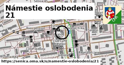 Námestie oslobodenia 21, Senica