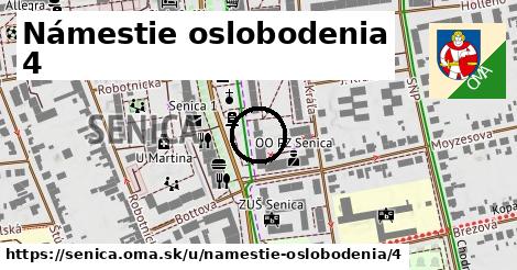 Námestie oslobodenia 4, Senica