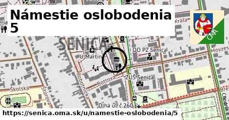 Námestie oslobodenia 5, Senica